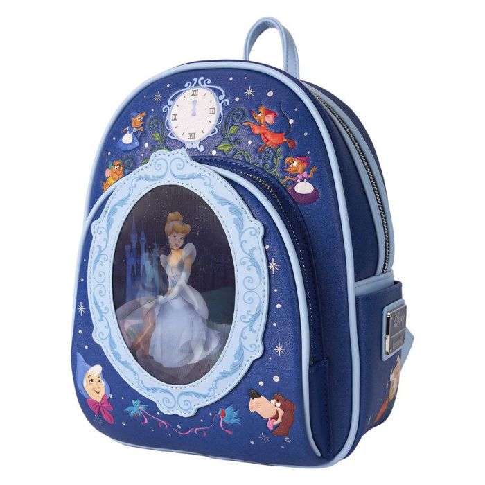 Mochila lenticular 75th Anniversary La Cenicienta Disney Loungefly 26cm 2 Mochila lenticular 75th Anniversary La Cenicienta Disney Loungefly 26cm 2