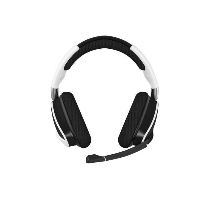 Auriculares Bluetooth con Micrófono Corsair VOID RGB ELITE Wireless Blanco Negro/Blanco 2