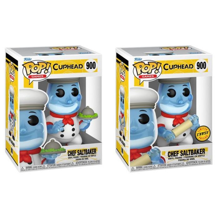 Funko Pop Cuphead Chef Saltbaker 61418 1 Funko Pop Cuphead Chef Saltbaker 61418 1