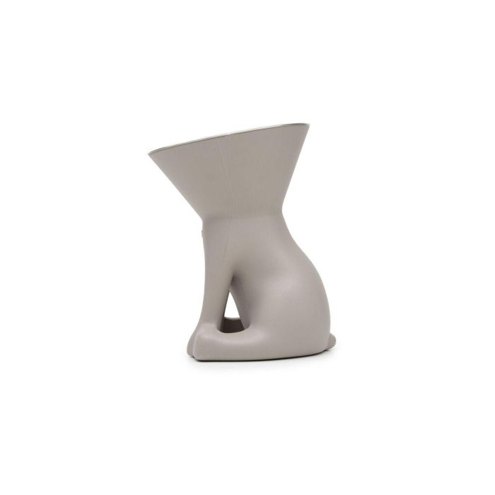 Comedero para Perro United Pets Up Elisabeth Gris Acero Inoxidable Polietileno 1 L