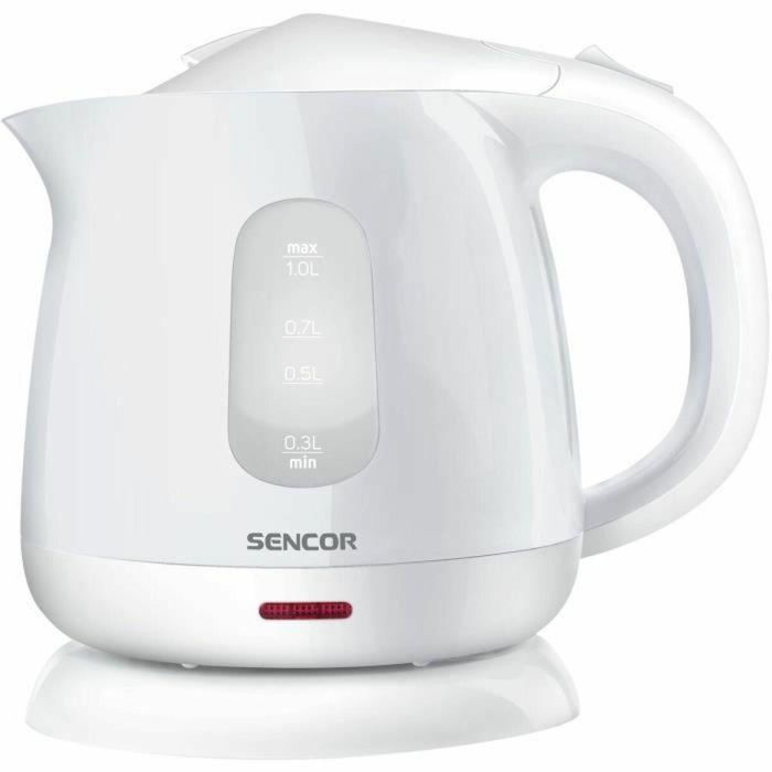 Hervidor Sencor SWK 1010WH Blanco 1100 W 1 L Plástico (1 unidad) Hervidor Sencor SWK 1010WH Blanco 1100 W 1 L Plástico (1 unidad)