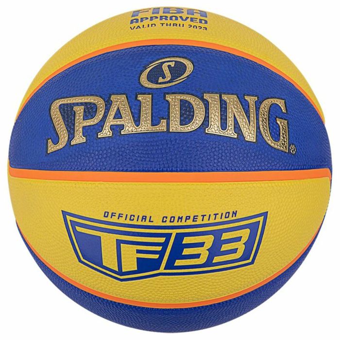 Balón de Baloncesto Spalding 84352Z Azul 6 Años 0 Balón de Baloncesto Spalding 84352Z Azul 6 Años 0