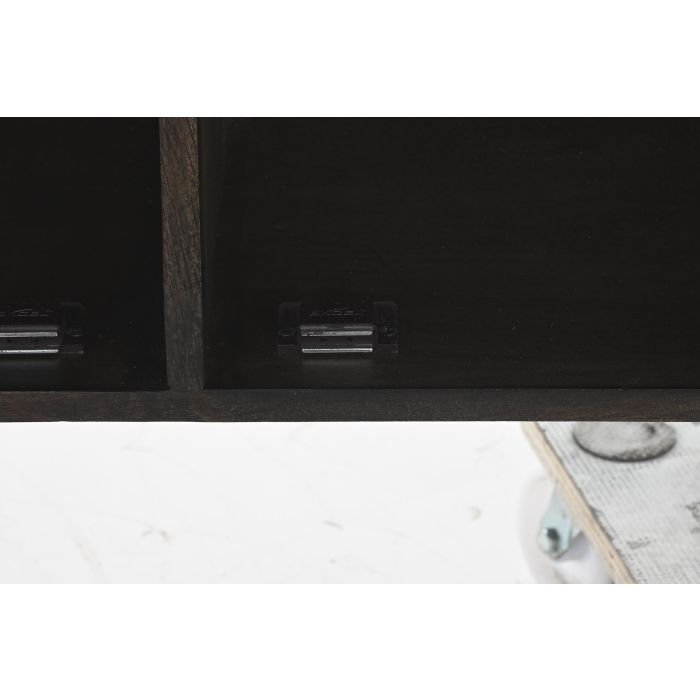 Aparador DKD Home Decor Marrón Ratán Madera de mango 155 x 40 x 61,5 cm 5 Aparador DKD Home Decor Marrón Ratán Madera de mango 155 x 40 x 61,5 cm 5