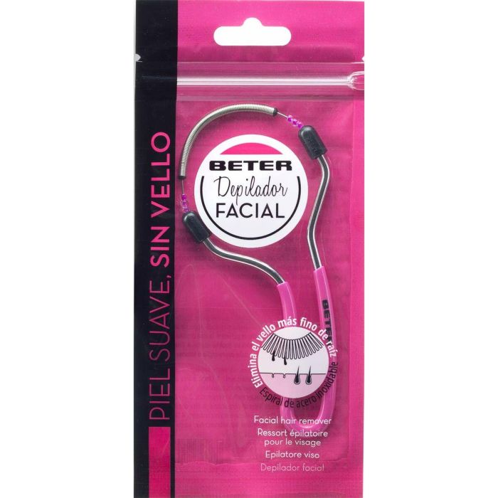 Depilador facial Beter Depilador Facial Acero Inoxidable Fucsia 3