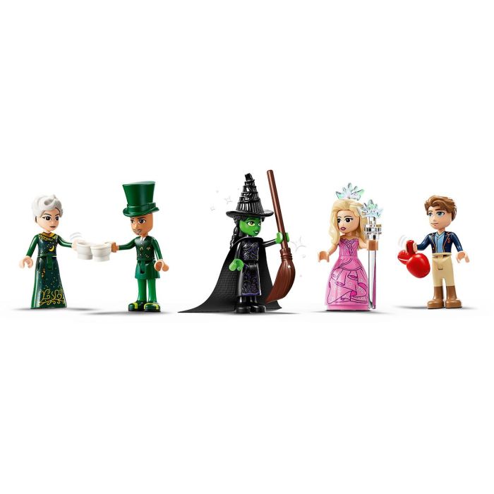 LEGO Wicked 75684 Bienvenido a Emerald City - Juguete coleccionable con Glinda y Elphaba 2