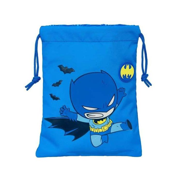 Safta Saquito Merienda Batman Preescolar 20x25 cm