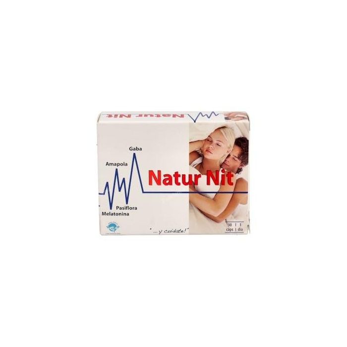 ESPADIET Natur Nit 30 Cápsulas - Melatonina y Vitaminas B para Conciliar el Sueño y Sistema Nervioso