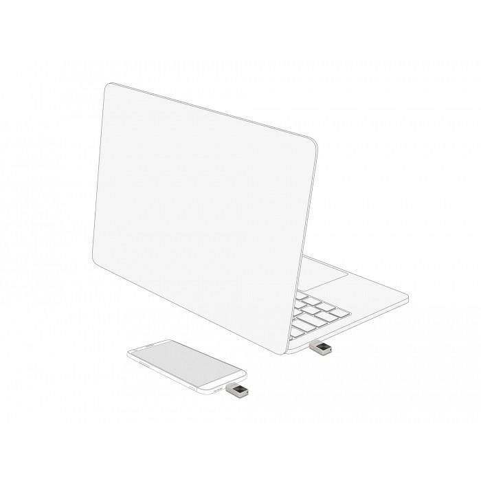 STICK DELOCK Mini USB 5Gbps USB-C Speicherstick 64GB Metallgehäuse 2 STICK DELOCK Mini USB 5Gbps USB-C Speicherstick 64GB Metallgehäuse 2