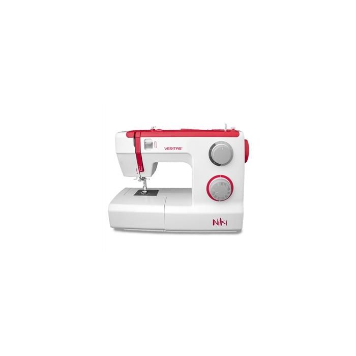 Veritas Máquina de Coser Niki con 23 Programas de Puntadas Ajustables, Enhebrador Automático y Cortahilos 0 Veritas Máquina de Coser Niki con 23 Programas de Puntadas Ajustables, Enhebrador Automático y Cortahilos 0
