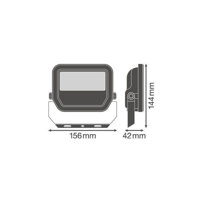 [LVE-4058075421073] Foco Proyector LED Ledvance   20W 2400Lm 6500K 100 x 100º IP65 - Blanco Frío 2