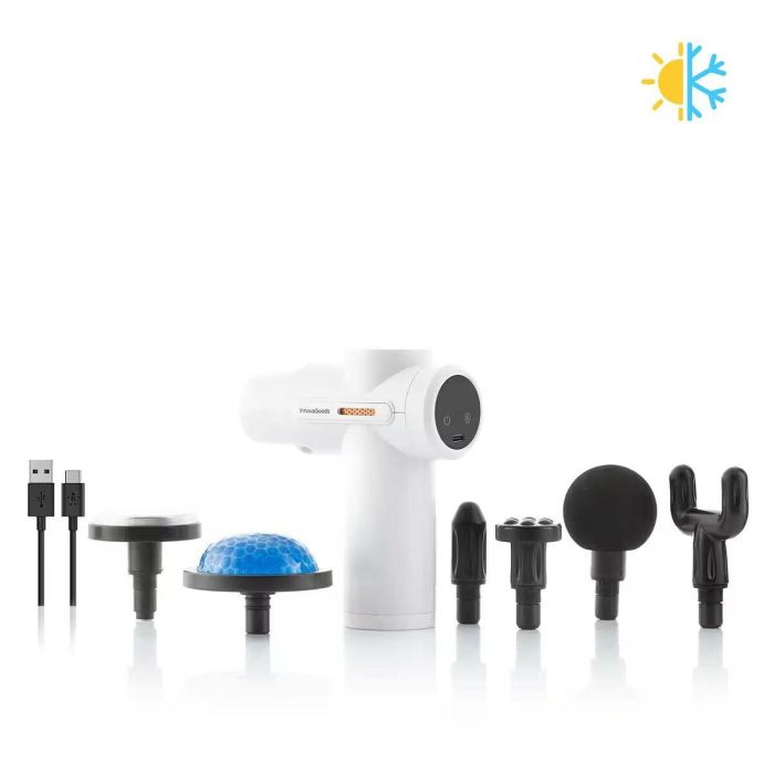 Pistola de Masaje Muscular con Frío y Calor Hokgun InnovaGoods 4