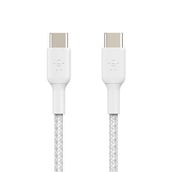 Cable USB-C Belkin CAB004BT2MWH2PK Blanco 2 m (2 Unidades) 9 Cable USB-C Belkin CAB004BT2MWH2PK Blanco 2 m (2 Unidades) 9