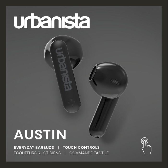 Urbanista Austin Auriculares Inalámbricos True Wireless - 20 Horas de Autonomía Total, Resistentes a Salpicaduras IPX4, Bluetooth 5.3 7