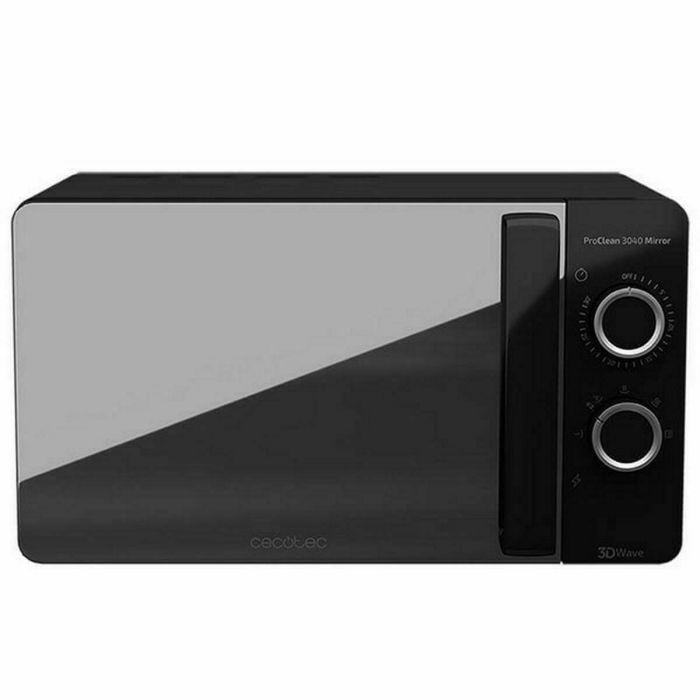 Microondas Cecotec ProClean 3040 Mirror 20 L 700W Negro 2 Microondas Cecotec ProClean 3040 Mirror 20 L 700W Negro 2