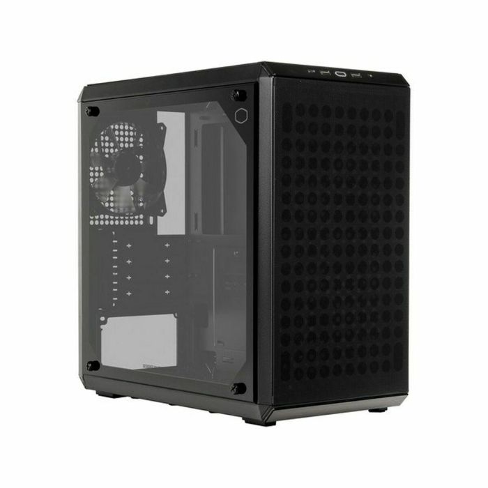 CoolerMaster MasterBox Q300L V2 (Black) Mini Torre PC - Micro ATX, Mini-ITX - Plástico, Acero, Vidrio Templado 23