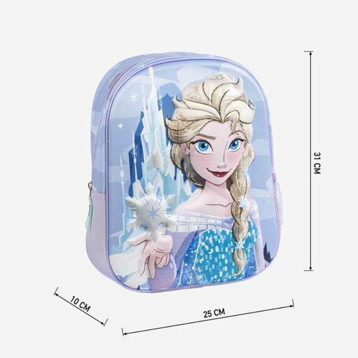 Mochila infantil 3D frozen 25.0 x 31.0 x 10.0 cm 1 Mochila infantil 3D frozen 25.0 x 31.0 x 10.0 cm 1