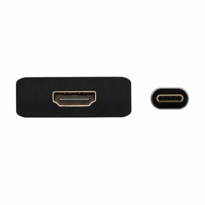 AISENS - CONVERSOR ALUMINIO USB-C A HDMI 4K@30HZ, USB-C/M-HDMI/H, GRIS, 15CM 1