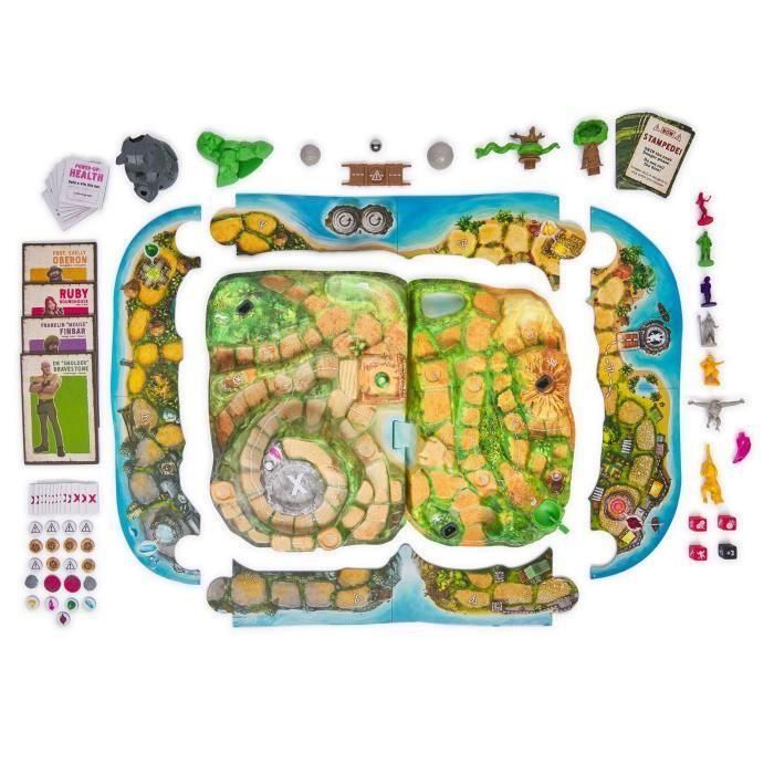 SPIN MASTER GAME JUMANJI Danger Island (tablero 3D) 1 SPIN MASTER GAME JUMANJI Danger Island (tablero 3D) 1