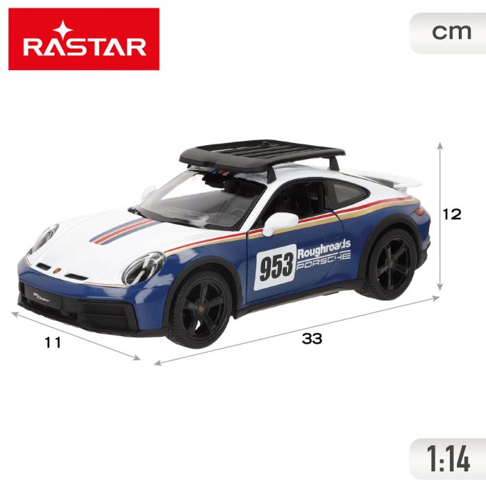 Coche Radio Control Porsche 33 X 12 X 11 CM (2 Unidades) 3 Coche Radio Control Porsche 33 X 12 X 11 CM (2 Unidades) 3