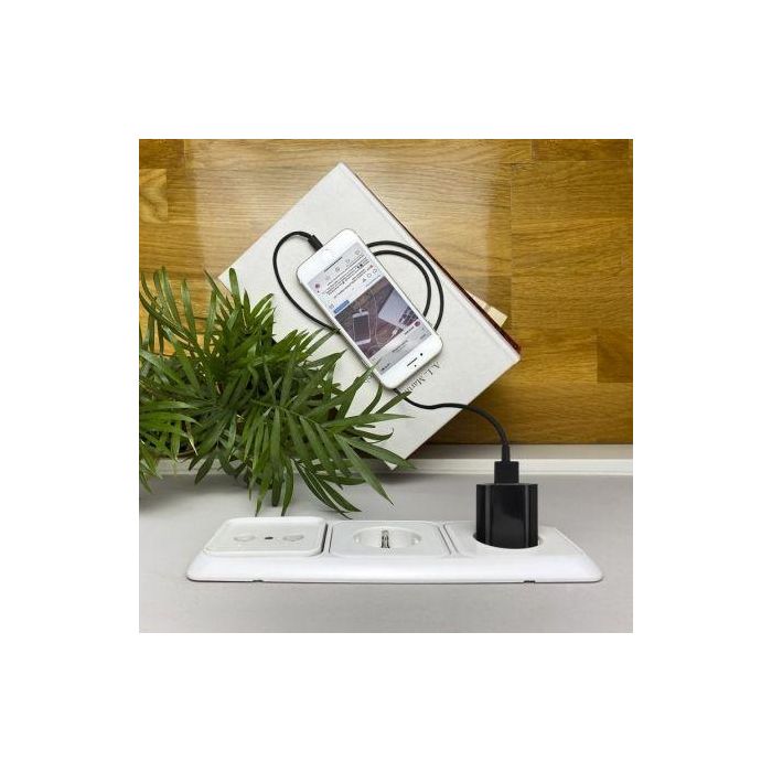 Cargador USB TooQ 10.10.2002 Negro 5 W 3