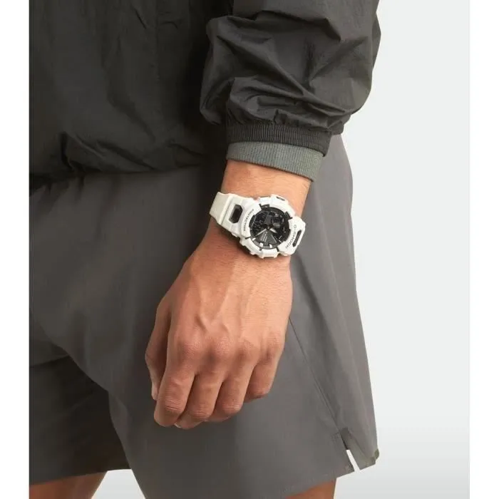 Casio G-Shock Reloj Resistente a Golpes Multifunción Bluetooth Smart, Contador Pasos, Blanco 2