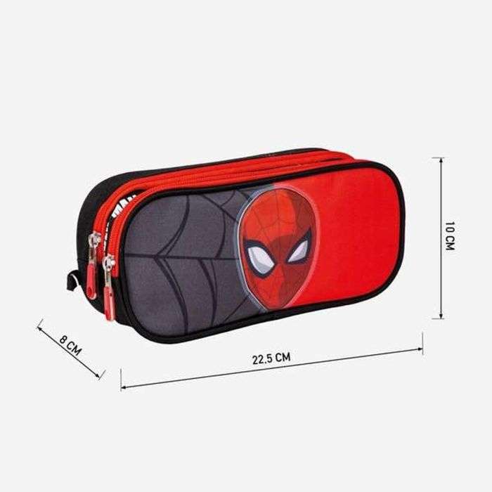 Estuche portatodo 2 compartimentos spiderman 3 Estuche portatodo 2 compartimentos spiderman 3