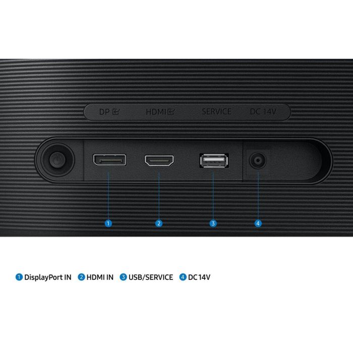 Samsung Pantalla Monitor LS24C332GAUXEN 24" FHD 100 Hz Panel IPS 1 ms 5