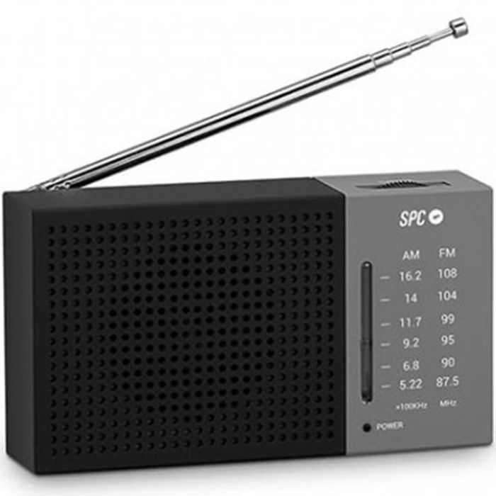 Radio Transistor SPC Internet 4584N JETTY LIT AM/FM LR6 Gris 1 Radio Transistor SPC Internet 4584N JETTY LIT AM/FM LR6 Gris 1