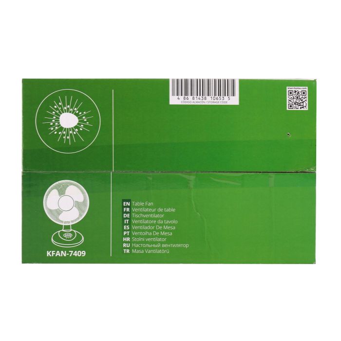 Ventilador Inde 27 cm 2 velocidades - 21W (4 Unidades) 4 Ventilador Inde 27 cm 2 velocidades - 21W (4 Unidades) 4