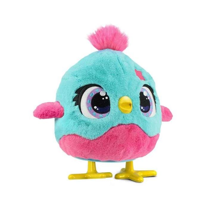 Peluche interactivo funtasy family - chick-a-boo. la mamá gallina que incuba los huevos. incluye accesorios. 15x18x18 cm 8