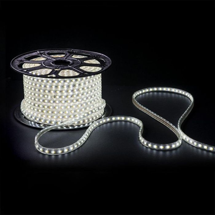 Tira LED 120 LEDs/m 30W SMD5630 230V AC IP65 Impermeable Sin Transformador 40.000H para Exterior e Interior WM-SMD5630-G-120-M 2