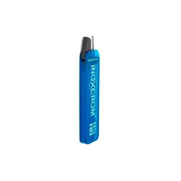 Inoxcrom Minas de Grafito HB 0.5 mm para Portaminas Estuche Dispensador 24 Unidades (24 Unidades)