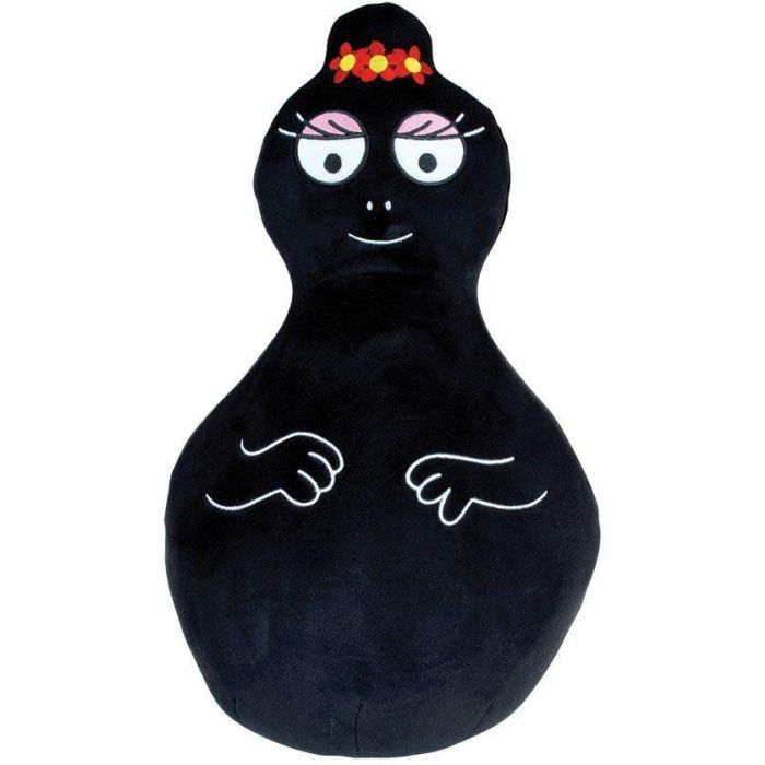 Juego de 2 cojines de felpa - BARBAPAPA - JEMINI - Barbapapa y Barbamama - 40 cm 1