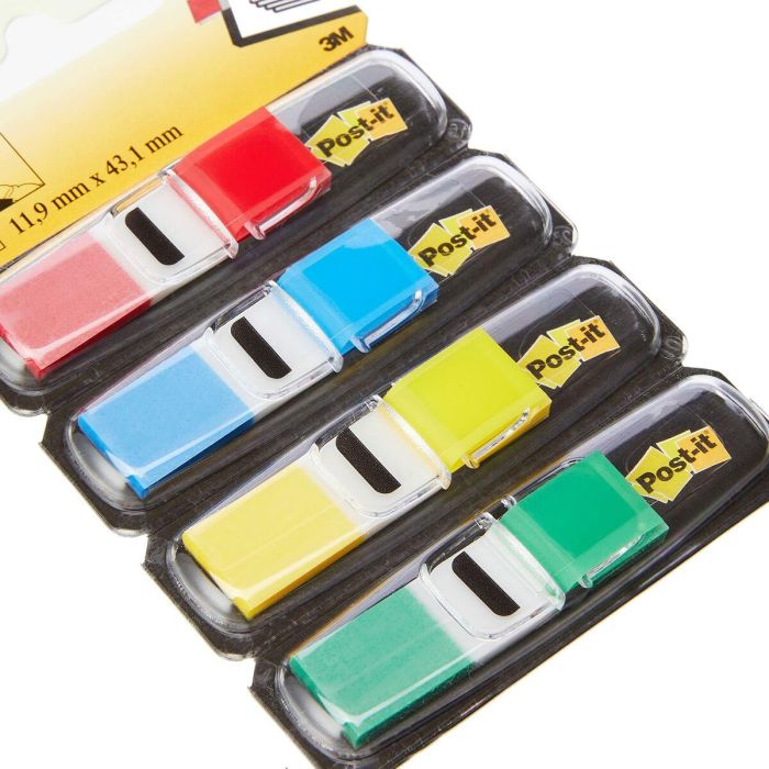 Set de Notas Adhesivas Post-it 683-4 Multicolor 12 x 43,1 mm (6 Unidades) 1 Set de Notas Adhesivas Post-it 683-4 Multicolor 12 x 43,1 mm (6 Unidades) 1