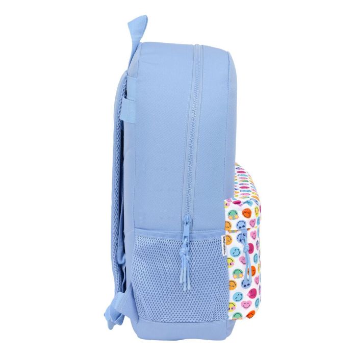 Mochila Escolar Smiley Joyful Azul Multicolor 30 x 46 x 14 cm 1 Mochila Escolar Smiley Joyful Azul Multicolor 30 x 46 x 14 cm 1
