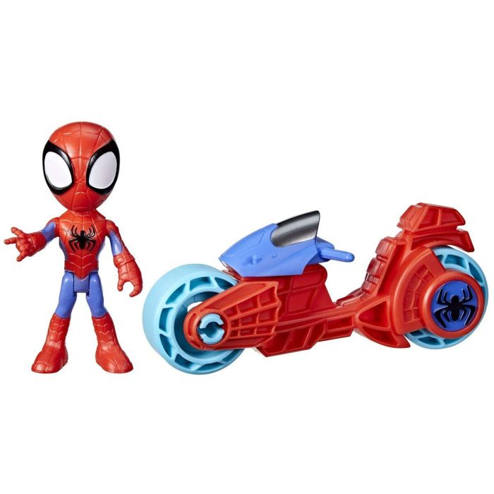 Hasbro Figura de Acción Spidey con Motocicleta, Juguete Preescolar Marvel Spidey y Sus Increíbles Amigos, 3+ Años 12