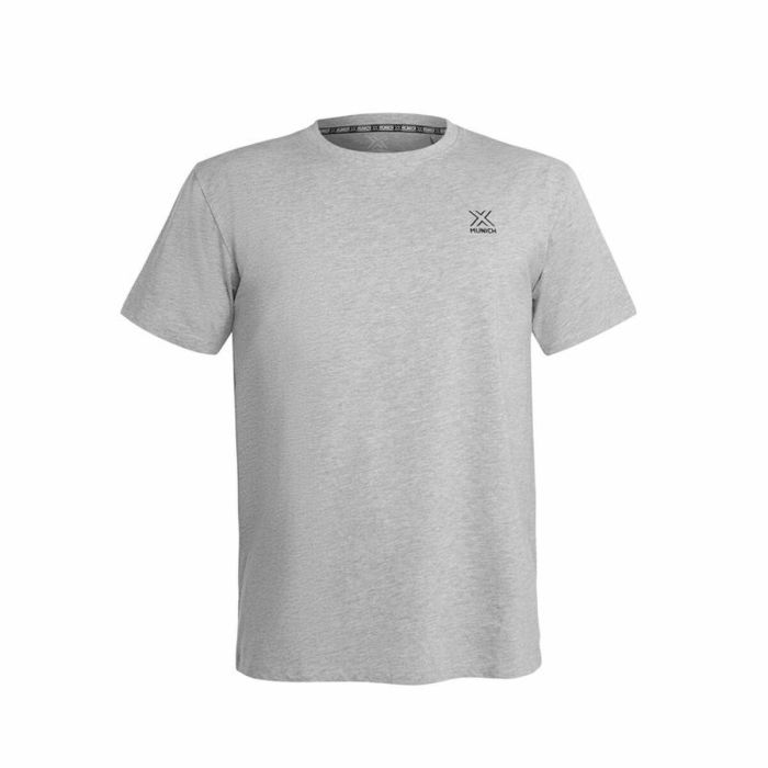 Camiseta Deportiva de Manga Corta Munich Gris claro 0 Camiseta Deportiva de Manga Corta Munich Gris claro 0