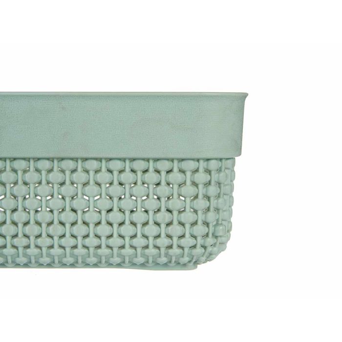 Set 3 Piezas Baño Verde Menta Plástico Berilo - 16.5x9x22.8 cm (12 Unidades) 4 Set 3 Piezas Baño Verde Menta Plástico Berilo - 16.5x9x22.8 cm (12 Unidades) 4