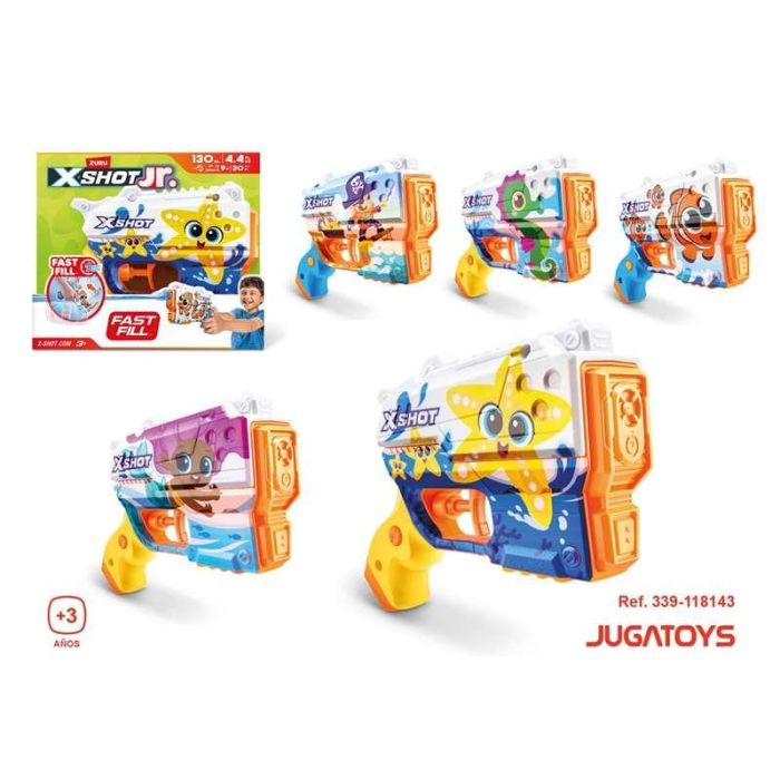 Pistola de agua x-shot preschool blaster 15'5x18'5x4'8cm - modelos surtidos 8 Pistola de agua x-shot preschool blaster 15'5x18'5x4'8cm - modelos surtidos 8