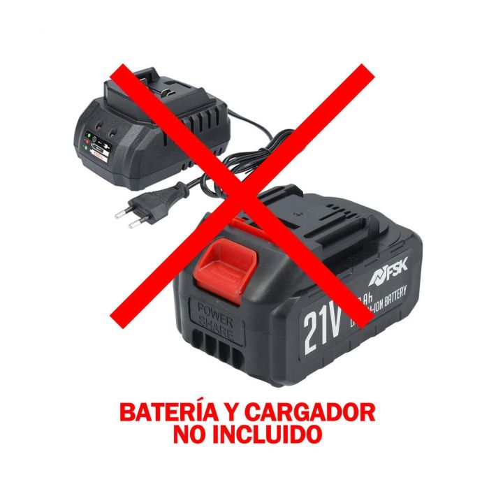 Atornillador eléctrico Ferrestock FSKTAB002 230 V 2 velocidades 9