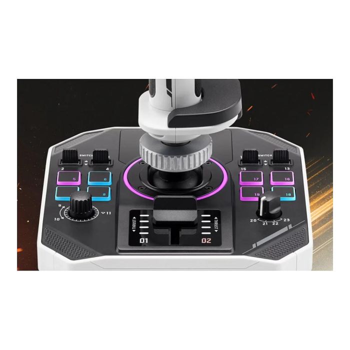 Thrustmaster Sol-R 1 Flightstick Joystick Espacial, 44 Botones, Tecnología HEART de 16 bits, Ambidiestro con Base Thrustmaster Sol-R 1 Flightstick Joystick Espacial, 44 Botones, Tecnología HEART de 16 bits, Ambidiestro con Base