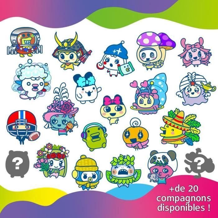 Bandai 43351 Tamagotchi Uni Mascota Virtual con Pulsera de Reloj - Modelo Rosa 3