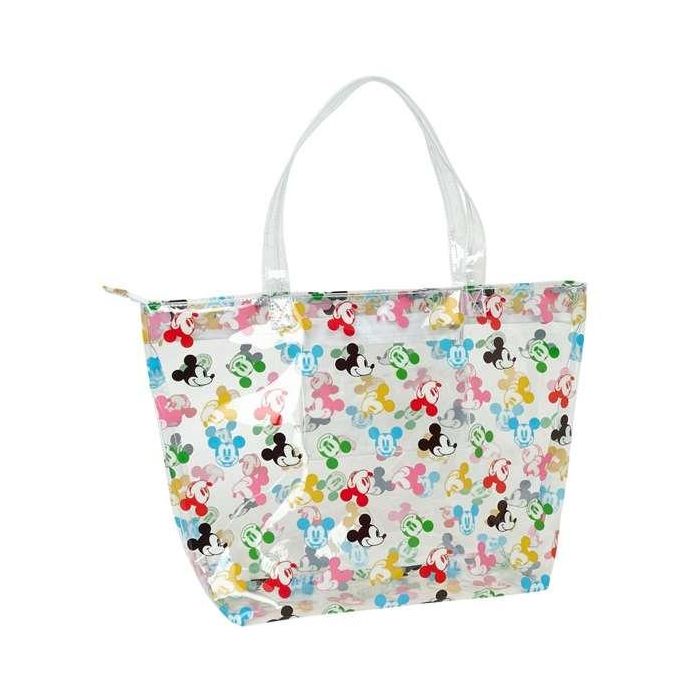 Bolso Mujer Minnie Mouse Beach Transparente 4