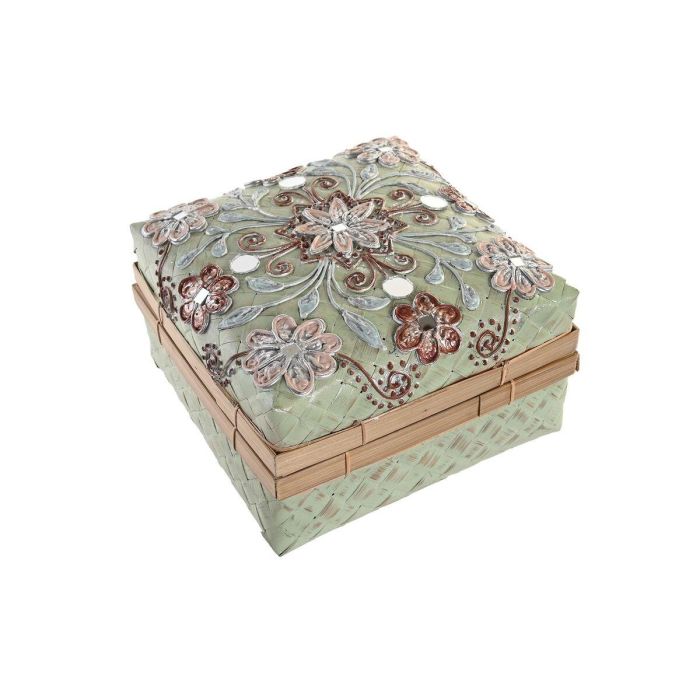 Cesta Balines DKD Home Decor Multicolor 29 x 22 x 29 cm Set de 3 2 Cesta Balines DKD Home Decor Multicolor 29 x 22 x 29 cm Set de 3 2