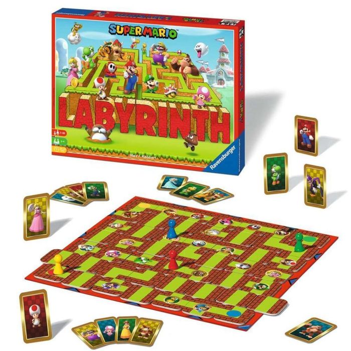 Ravensburger Juego de Mesa Labyrinth Super Mario - Encuentra a tus Personajes Favoritos 2 Ravensburger Juego de Mesa Labyrinth Super Mario - Encuentra a tus Personajes Favoritos 2