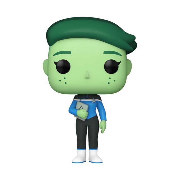 Funko Pop Series TV Star Trek D'Vana Lower Desk - Figura de Vinilo de 9 cm con Caja Original Funko Pop Series TV Star Trek D'Vana Lower Desk - Figura de Vinilo de 9 cm con Caja Original