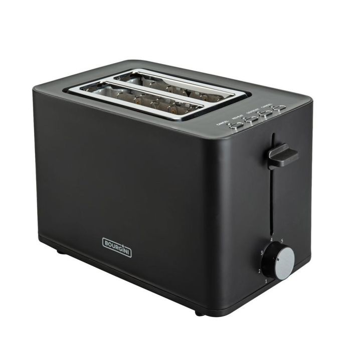 Bourgini Tostadora Tosti 14.0402.00.00 con Accesorios Sandwich, Ranura Extra Ancha, Función Descongelación, 850W, Negro 1 Bourgini Tostadora Tosti 14.0402.00.00 con Accesorios Sandwich, Ranura Extra Ancha, Función Descongelación, 850W, Negro 1