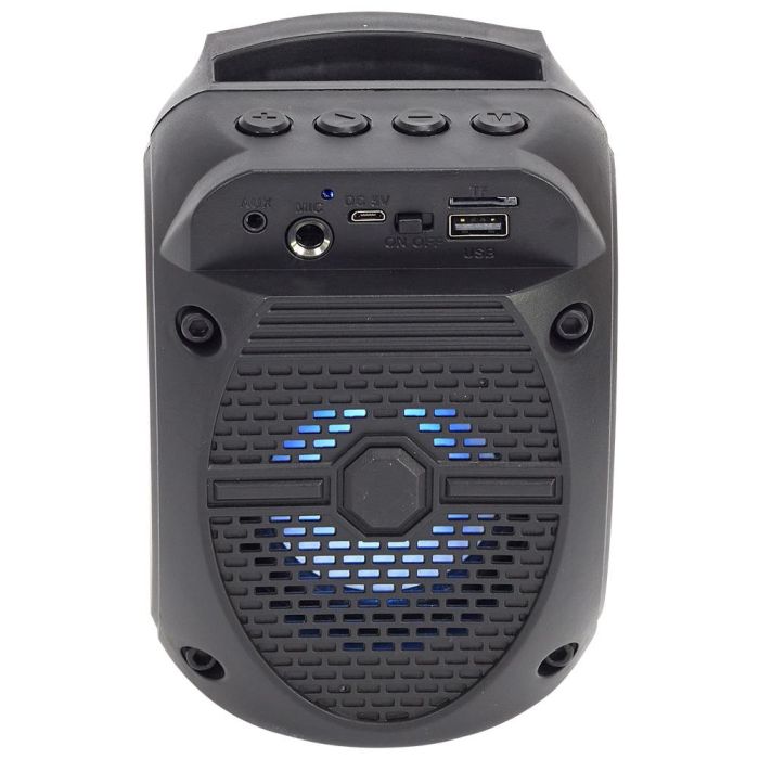 Be Mix Altavoz Con Micrófono Karaoke 5W Bluetooth, Luminoso con Cambio de Color, Lector Micro SD y USB 6 Be Mix Altavoz Con Micrófono Karaoke 5W Bluetooth, Luminoso con Cambio de Color, Lector Micro SD y USB 6