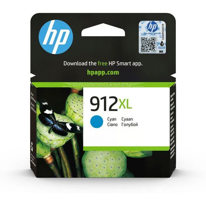 HP 912XL High Yield Cyan Original Ink Cartridge HP 912XL High Yield Cyan Original Ink Cartridge