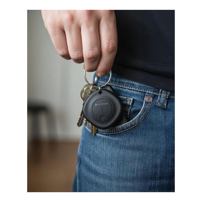 Targus Hypershield Localizador Bluetooth Universal Compatible con Apple Find My o Find Hub, para Llaves y Bolsos 1